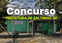 Concurso de Saltinho SP: Salário de R$ 13,5 mil e Vagas Abertas Concurso Saltinho SP